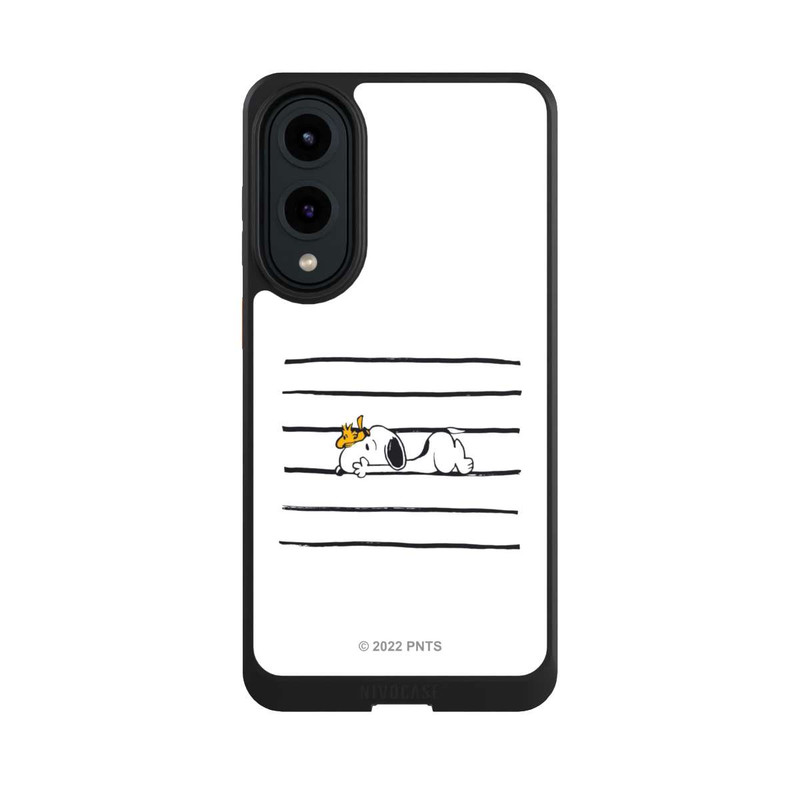 Galaxy S25 Edge NIVOcore Snoopy Woodstock Streifen