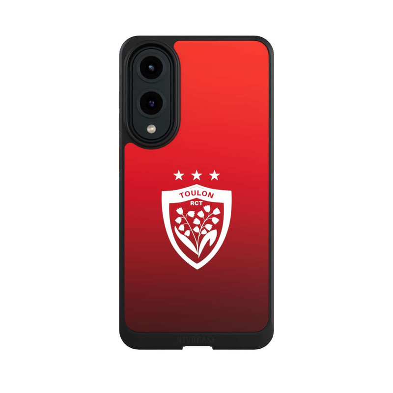 Galaxy S25 Edge NIVOcore RCT Rot and Weiß