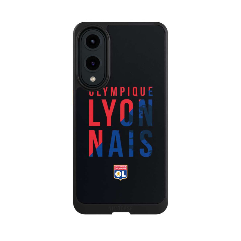 Galaxy S25 Edge NIVOcore OL bleu et rouge