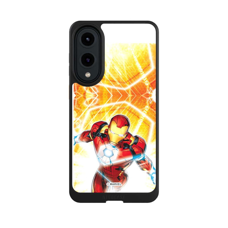Galaxy S25 Edge NIVOcore Iron Man on Fire
