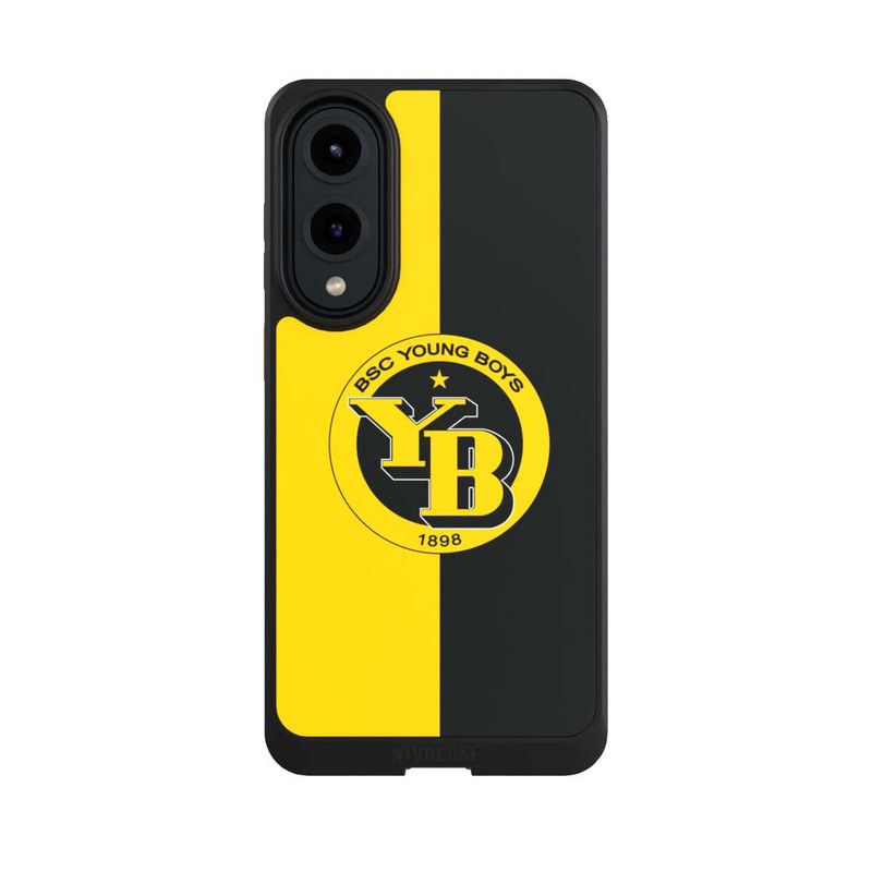 Galaxy S25 Edge NIVOcore BSC YB Gelb Schwarz