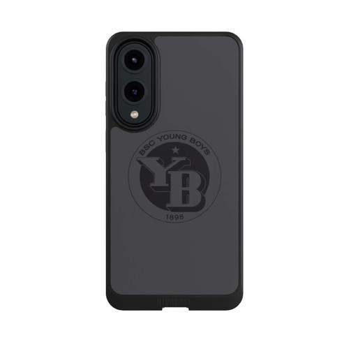 Samsung Galaxy S25 Edge NIVOcore BSC YB Logo Grau