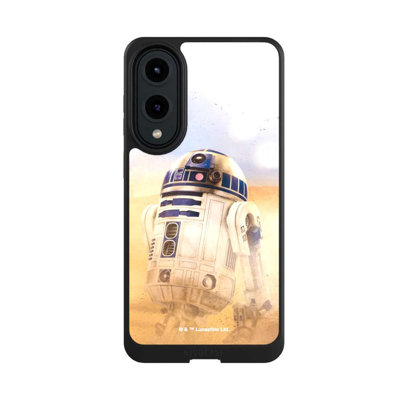 Galaxy S25 Edge NIVOcore R2D2 dans le désert
