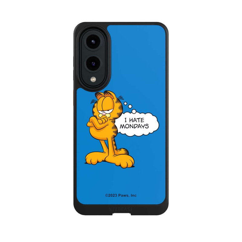 Galaxy S25 Edge NIVOcore Garfield I Hate Mondays Blau