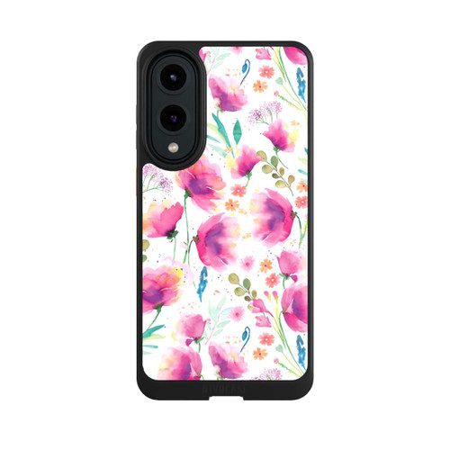 Samsung Galaxy S25 Edge NIVOcore Watercolor Abstract Poppies