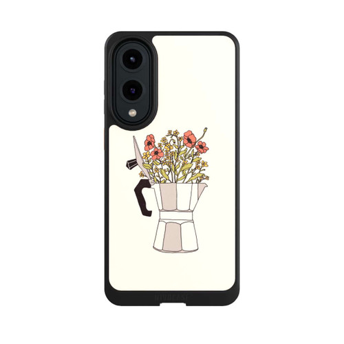 Samsung Galaxy S25 Edge NIVOcore Moka Blumen