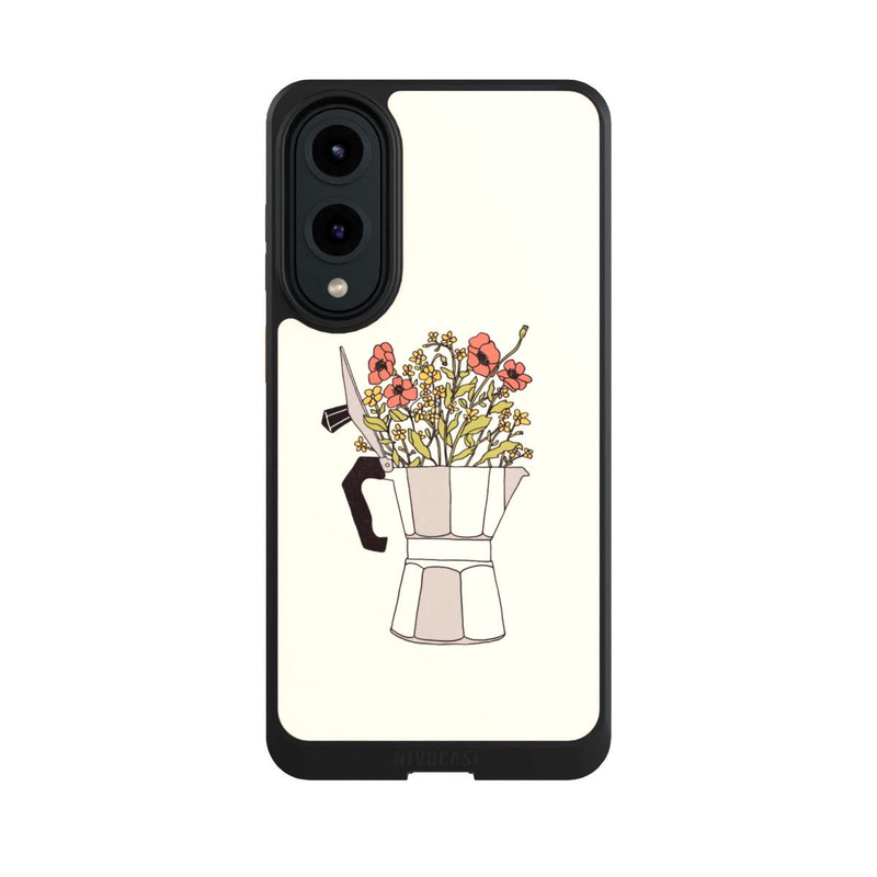 Galaxy S25 Edge NIVOcore Fleurs Moka