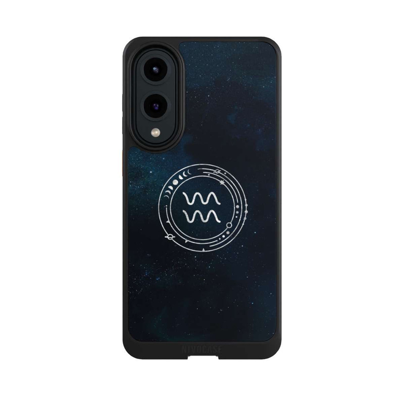 Galaxy S25 Edge NIVOcore Aquarius Zodiac Sign