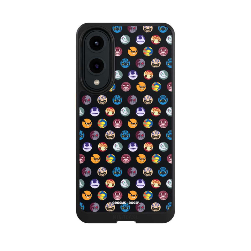 Galaxy S25 Edge NIVOcore Bijuu Muster Schwarz