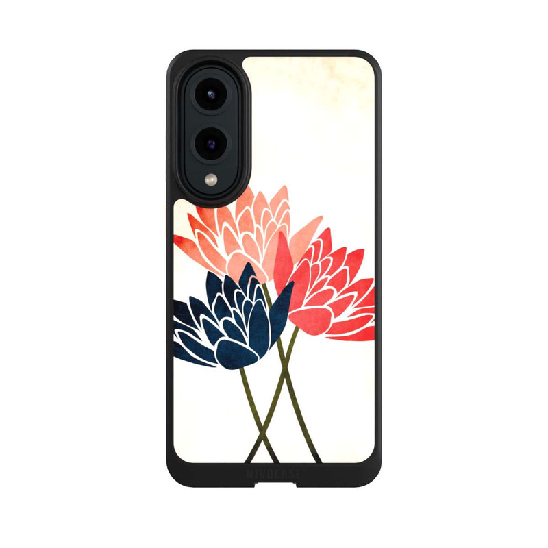 Galaxy S25 Edge NIVOcore Trois fleurs