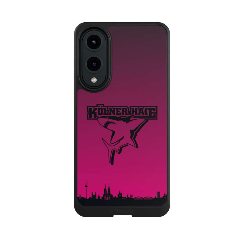 Galaxy S25 Edge NIVOcore Kölner Haie Skyline Pink