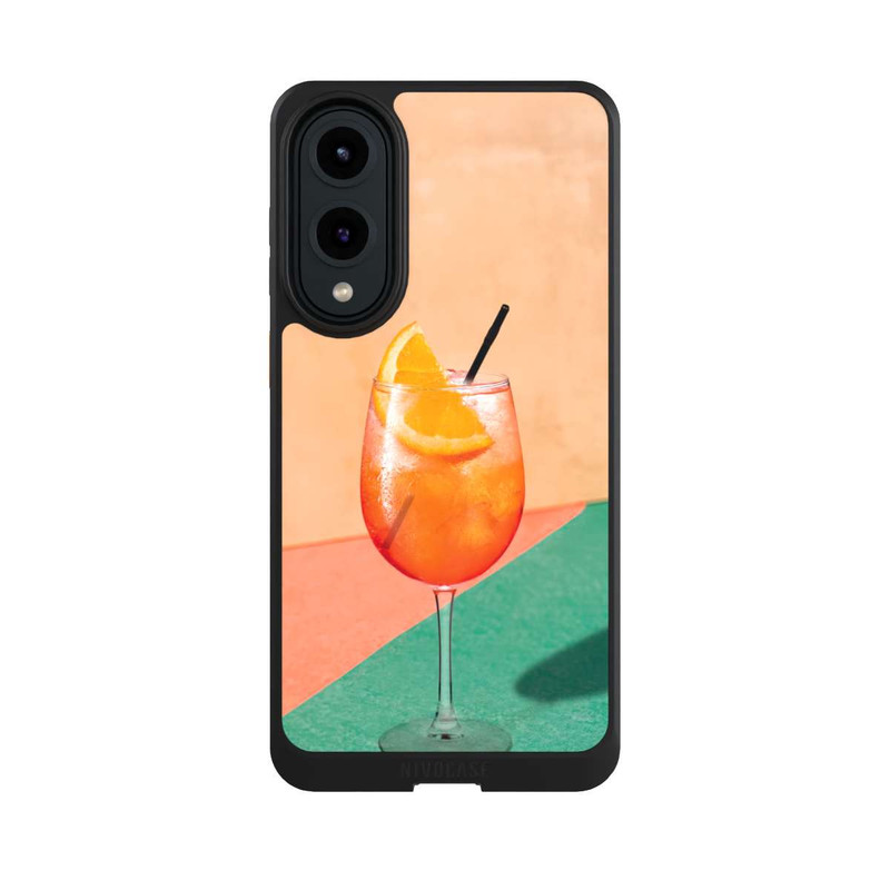 Galaxy S25 Edge NIVOcore Cocktail Orange Green