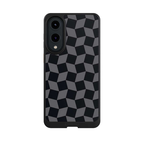 Samsung Galaxy S25 Edge NIVOcore 3D Würfel-Muster Effektt
