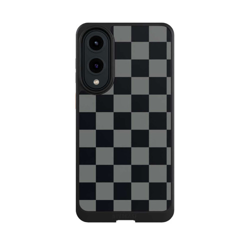 Samsung Galaxy S25 Edge NIVOcore Schachbrett Schwarz Grau