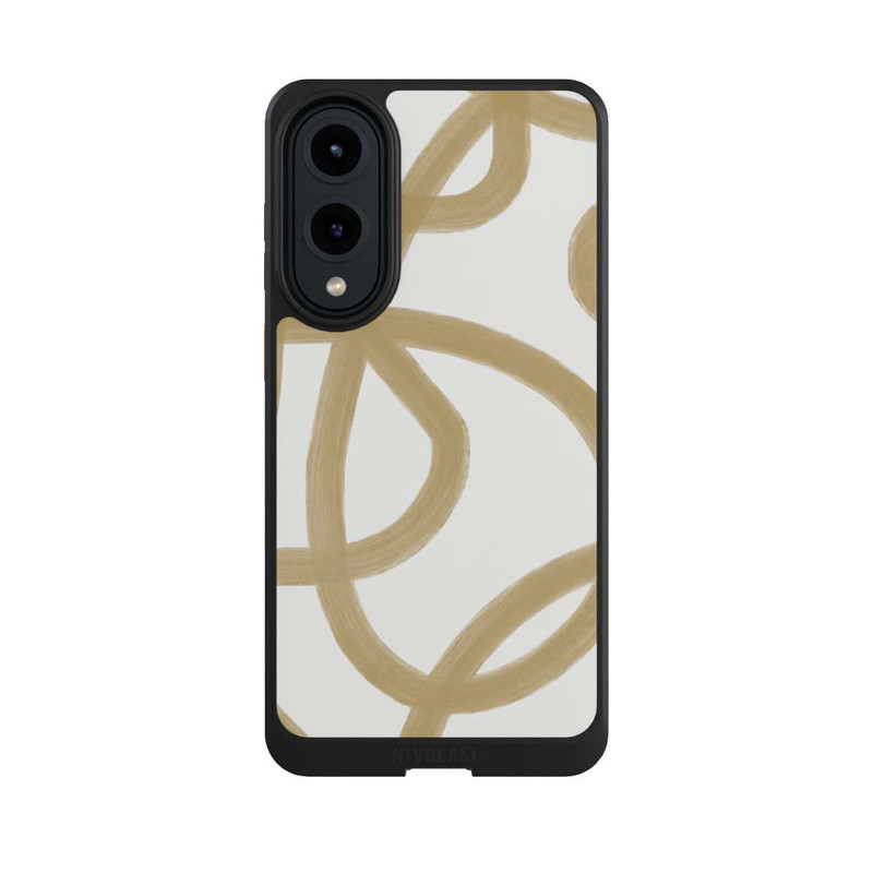 Galaxy S25 Edge NIVOcore Laced Up Beije