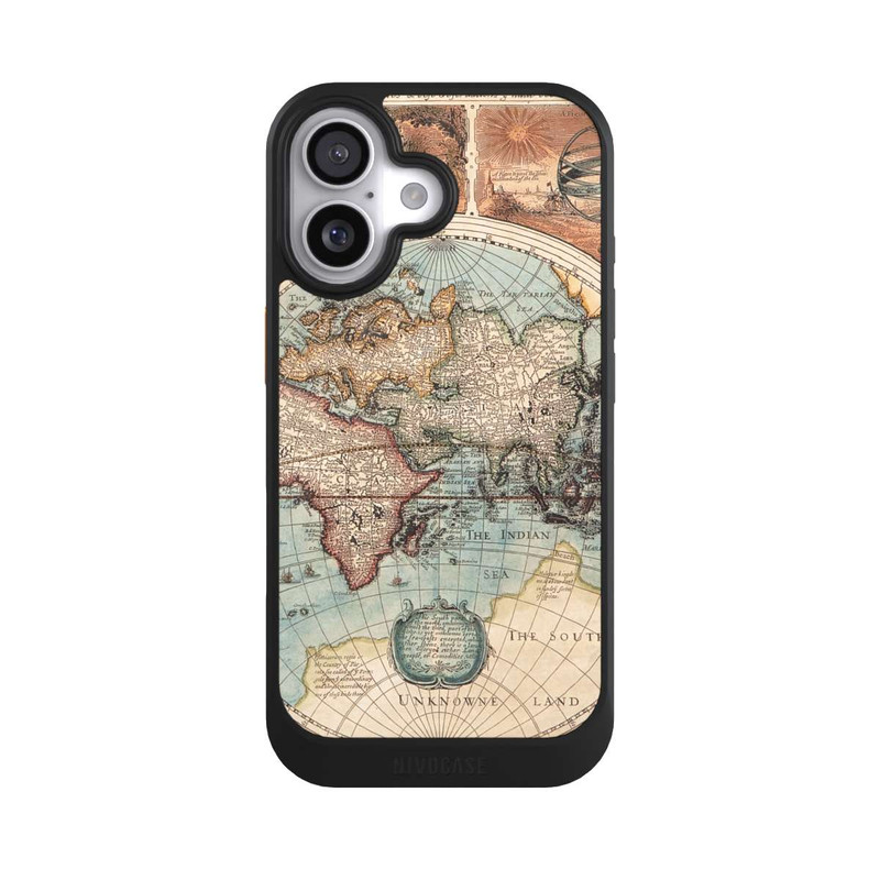 iPhone 17 NIVOcore Vintage Worldmap