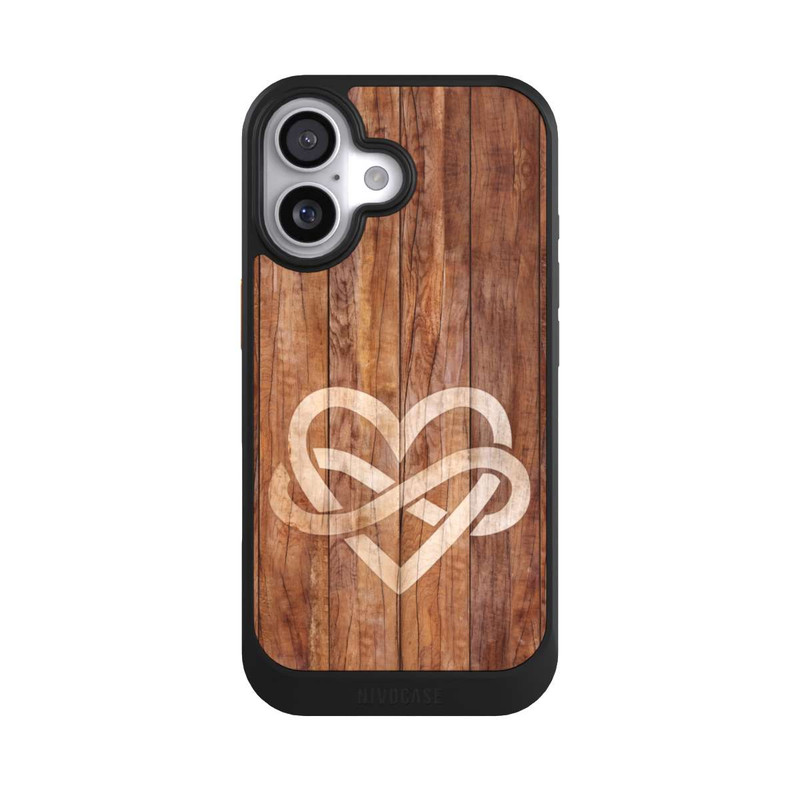 iPhone 17 NIVOcore Heart wood