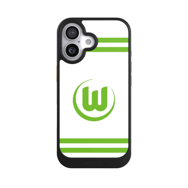 iPhone 17 NIVOcore VfL Wolfsburg Banderole Weiß