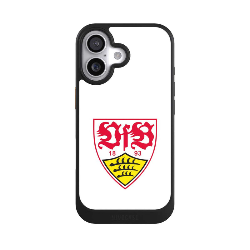 iPhone 17 NIVOcore VfB Stuttgart Wappen Weiß