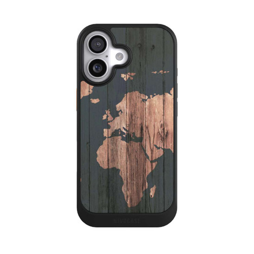  NIVOcore Wooden World Map