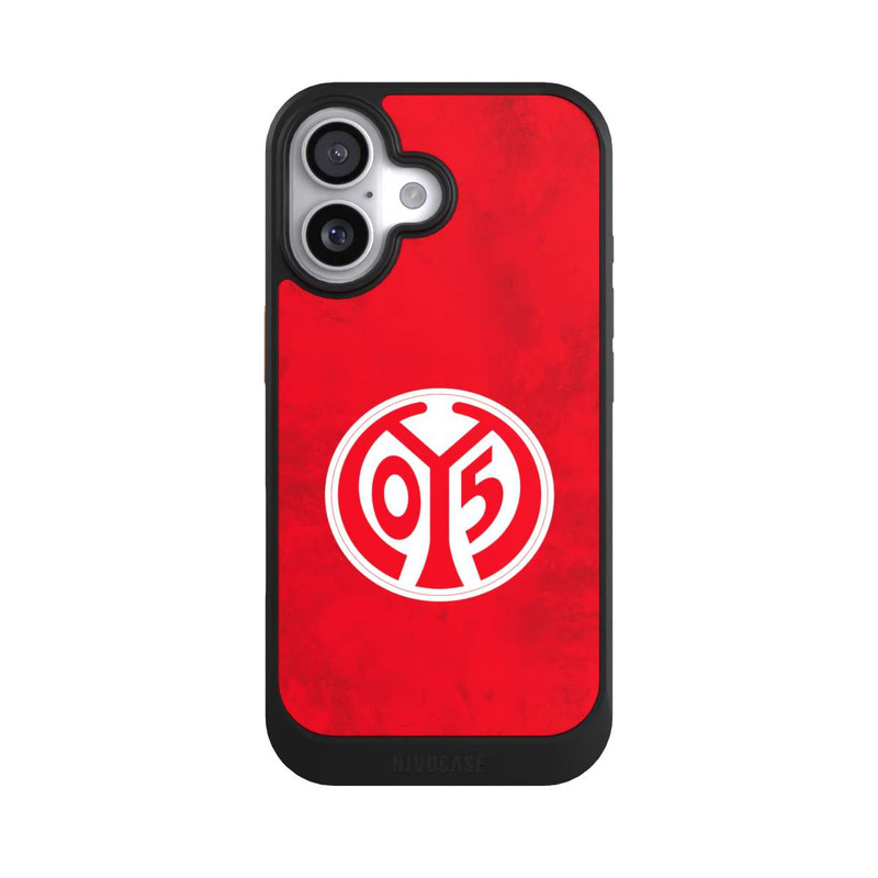 iPhone 17 NIVOcore Mainz 05 Rot Grunge