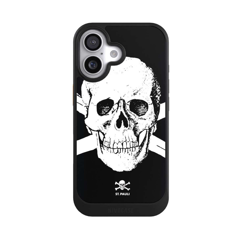 iPhone 17 NIVOcore FC St.Pauli CloseupSkull