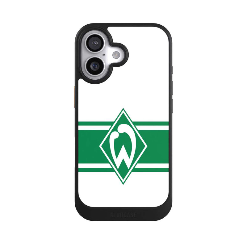 iPhone 17 NIVOcore Werder Stripes White