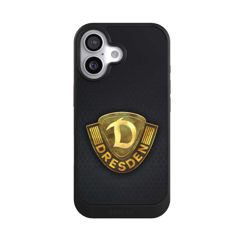 iPhone 17 NIVOcore Goldenes Logo Look Dynamo Dresden