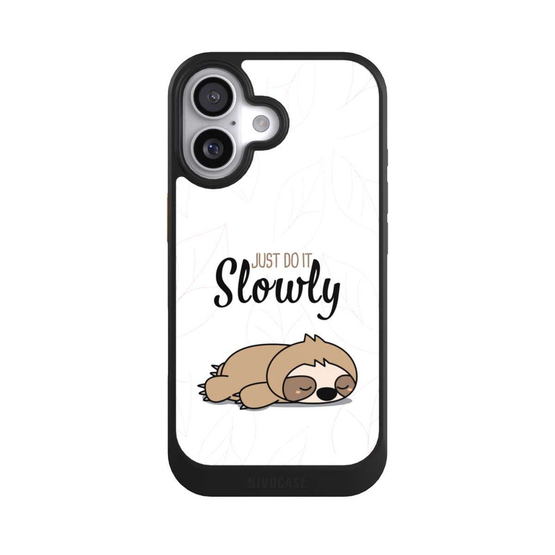 iPhone 17 NIVOcore Just Do It Slowly Sloth