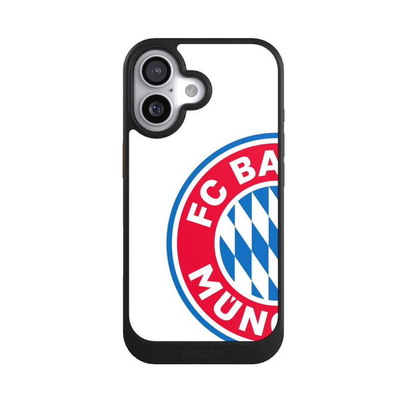 iPhone 17 NIVOcore Großes FCB Logo Weiß