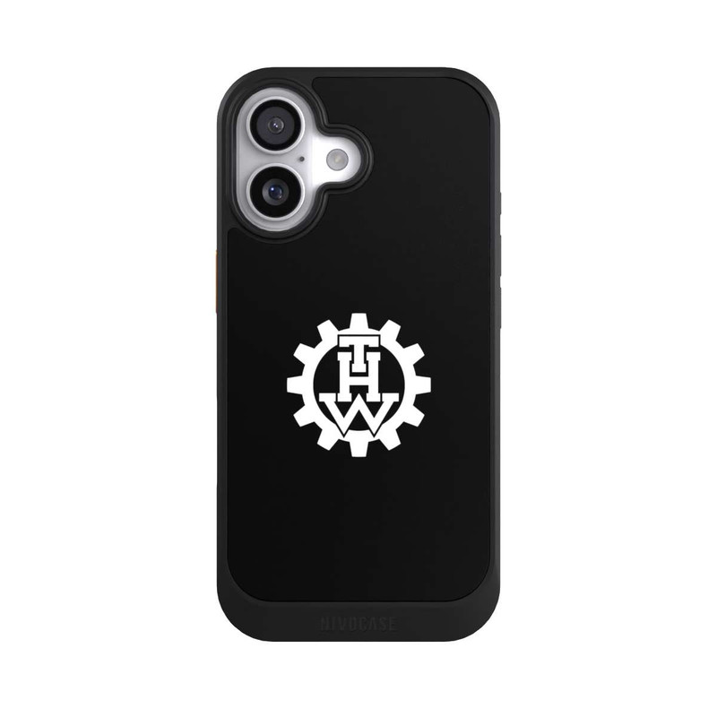 iPhone 17 NIVOcore THW Logo Schwarz