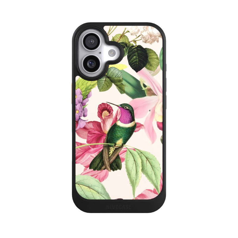 iPhone 17 NIVOcore Kolibris und Rosen