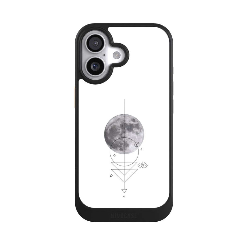 iPhone 17 NIVOcore Geometrischer Mond