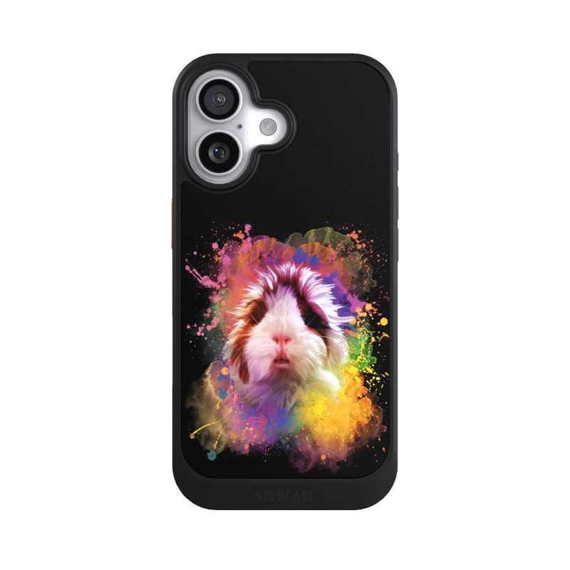 iPhone 17 NIVOcore Meerschweinchen Colorful Sprayart 