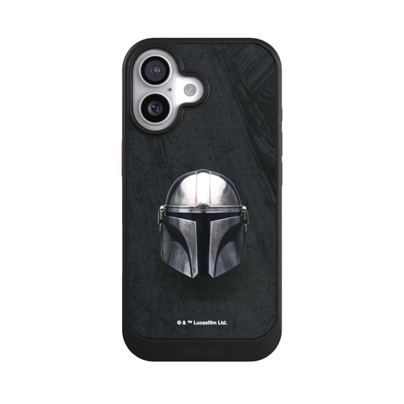 iPhone 17 NIVOcore Schwarzer Mandalorianer Helm