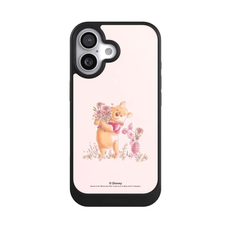 iPhone 17 NIVOcore Winnie the Pooh and Piglet Flowers