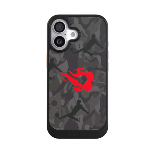  NIVOcore Belgian Red Flames Camouflage Grey