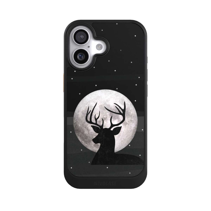 iPhone 17 NIVOcore Deer & Moon Silver