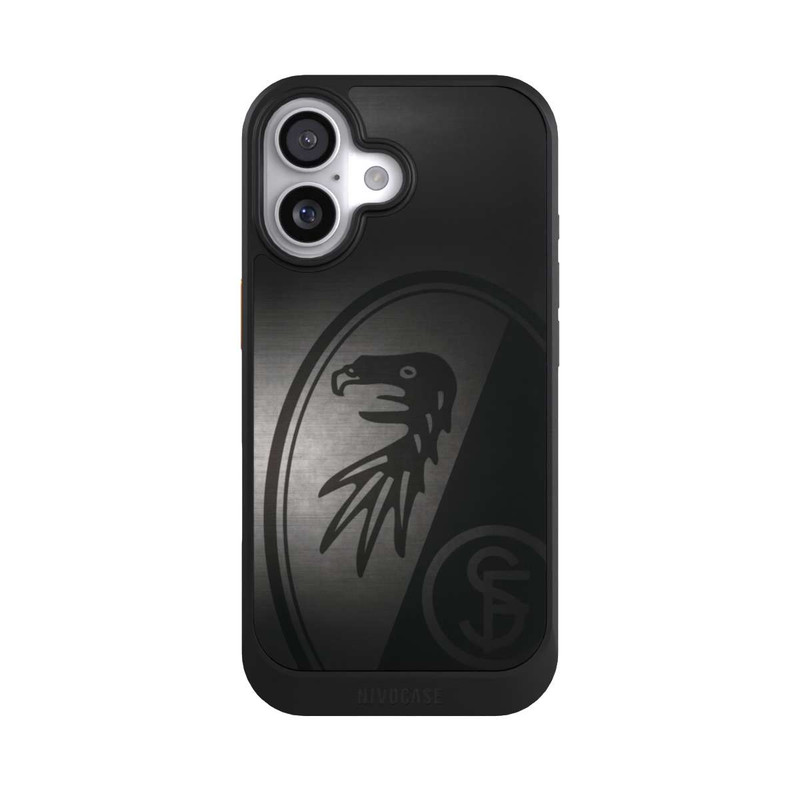 iPhone 17 NIVOcore SC Freiburg Dot Metall Hintergrund