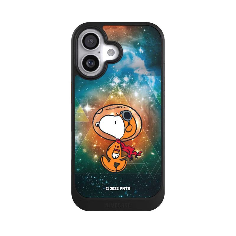 iPhone 17 NIVOcore Snoopy Weltraumreisender Grün