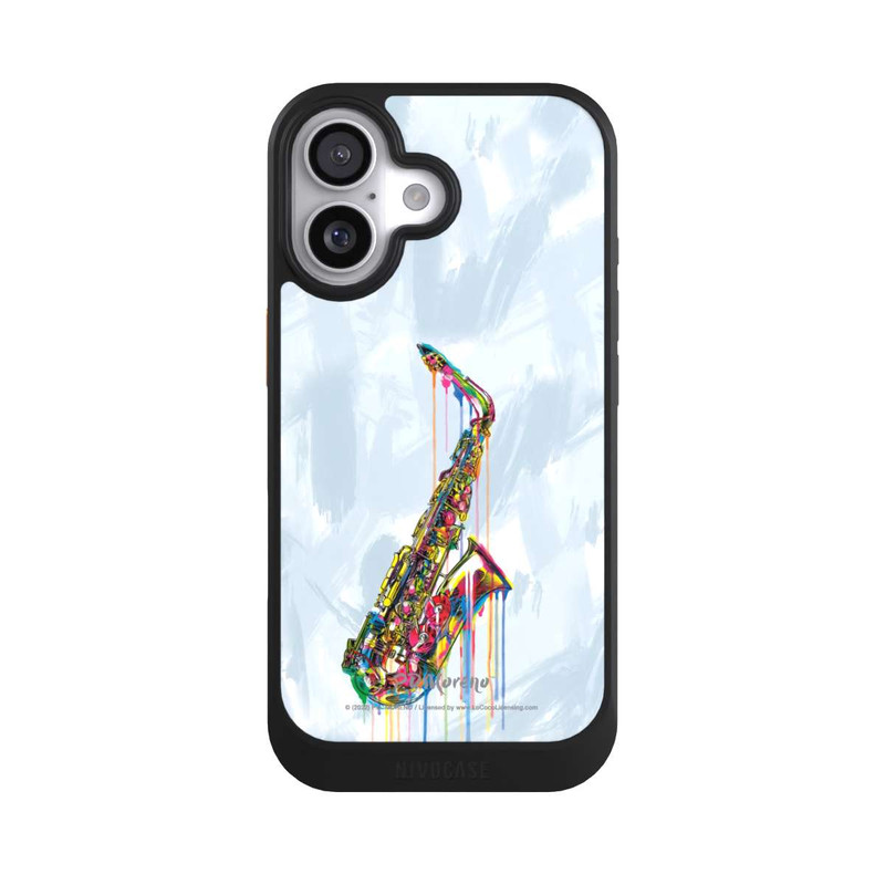 iPhone 17 NIVOcore Saxophone Art par P.D. Moreno