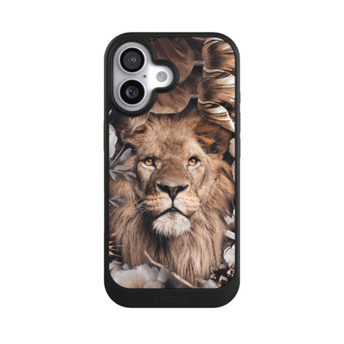  NIVOcore Löwe Blumenrahmen Beige