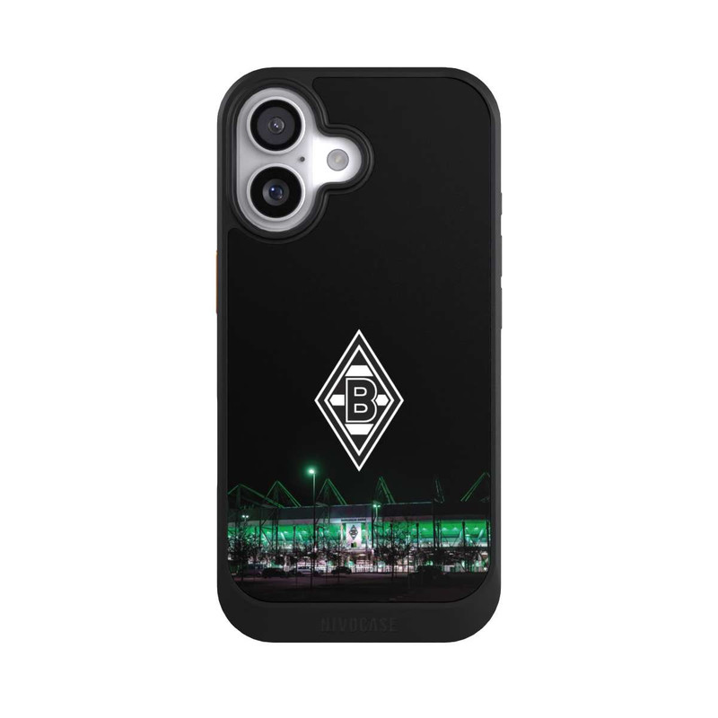 iPhone 17 NIVOcore Borussia-Park bei Nacht