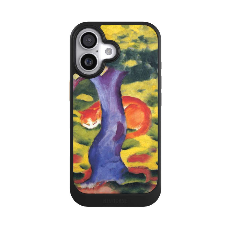iPhone 17 NIVOcore Katze hinter Einem Baum von Franz Marc