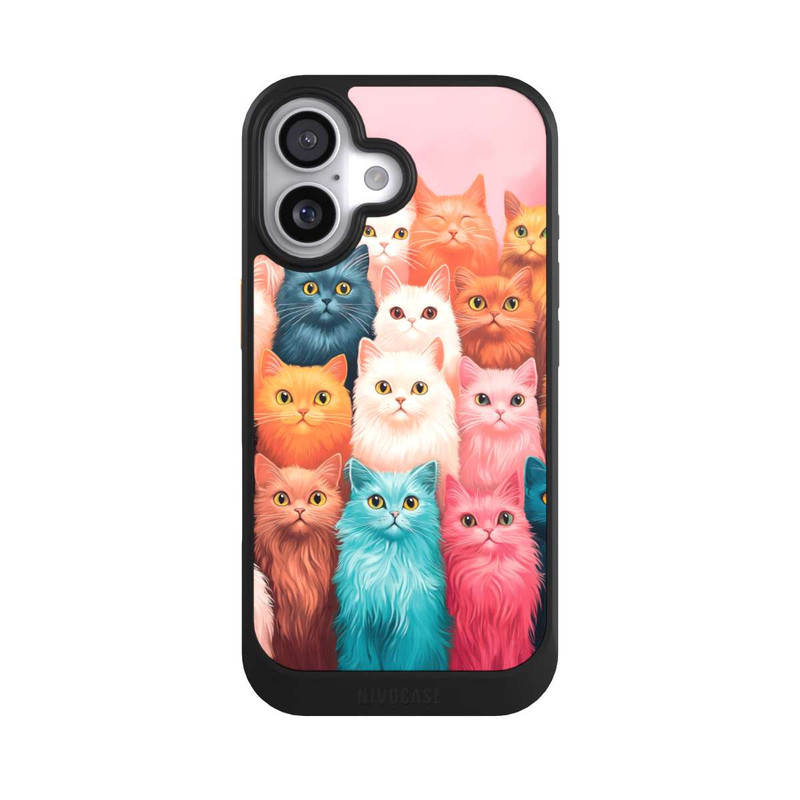iPhone 17 NIVOcore Cats Looking