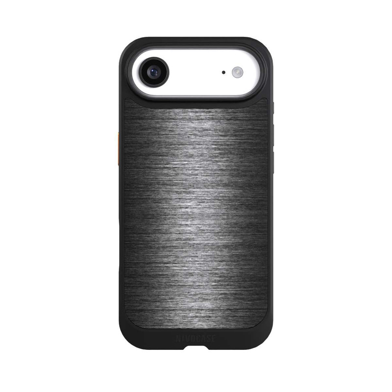 iPhone Air NIVOcore Metal Look - Anthrazit