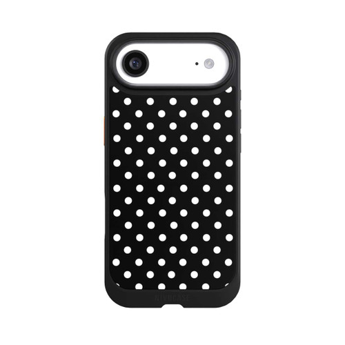 Apple iPhone Air NIVOcore Polka Dots Schwarz und Weiß