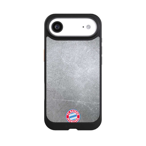 Apple iPhone Air NIVOcore Klassisches FCB Logo Klein - Bunt auf Metalllook