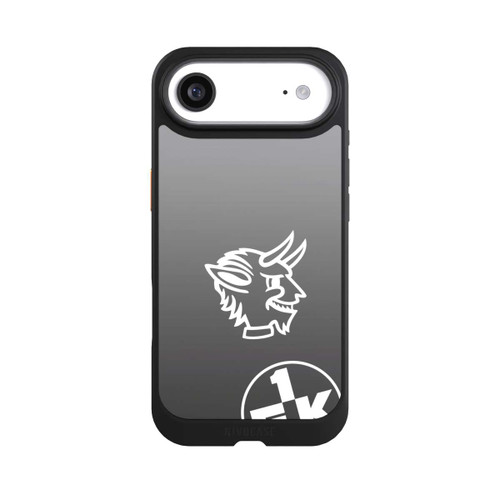Apple iPhone Air NIVOcore Teufelskopf FCK auf Schwarz