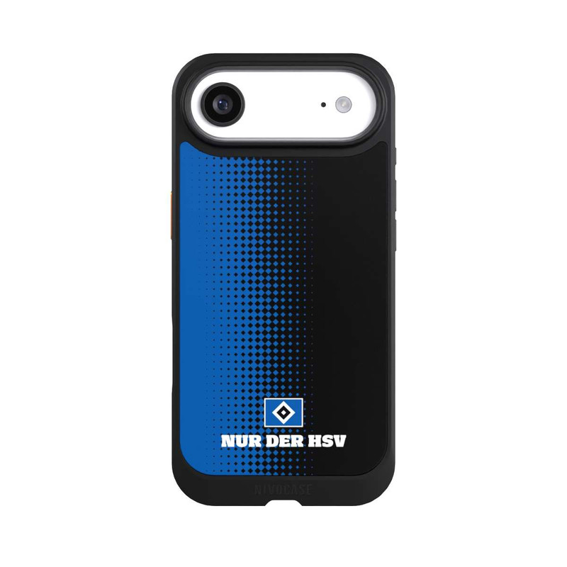 iPhone Air NIVOcore Nur der HSV - Rautenraster Schwarz